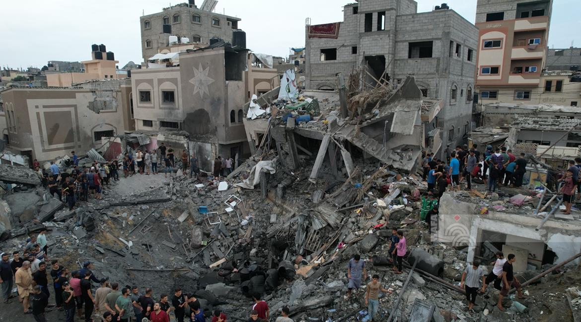 اربعة شهداء جراء قصف الاحتلال غزة والنصيرات